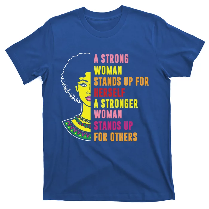 Strong Feminist Empower Equal Rights Social Justice Gift T-Shirt