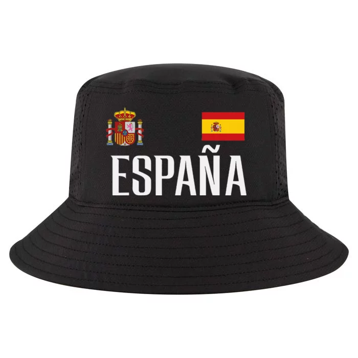 Spain Flag Espana Football Soccer Fan Cool Comfort Performance Bucket Hat