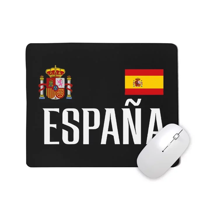 Spain Flag Espana Football Soccer Fan Mousepad