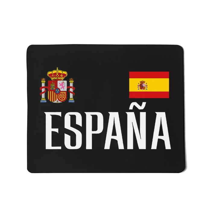 Spain Flag Espana Football Soccer Fan Mousepad