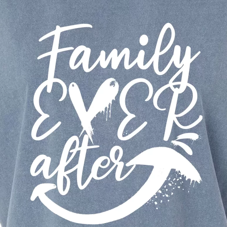 Step Family Ever After Adopt Foster Care Adoption Awareness Gift Garment-Dyed Women's Muscle Tee