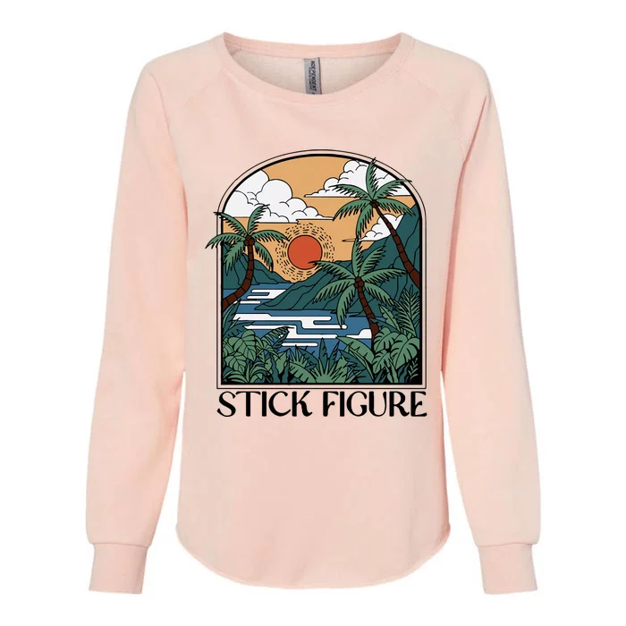 Stick Figure Enchantment Womens California Wash Sweatshirt