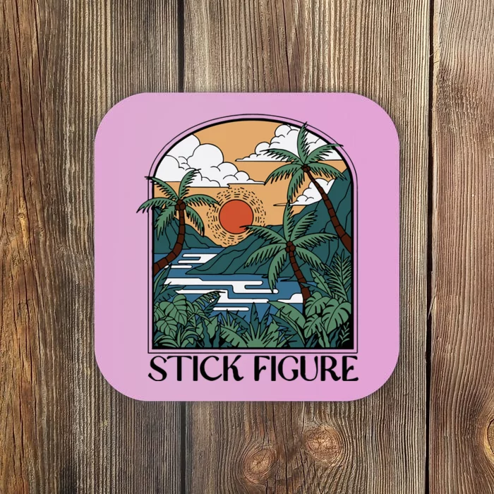 Stick Figure Enchantment Coaster