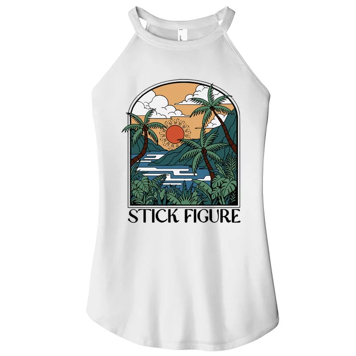 Stick Figure Enchantment Women’s Perfect Tri Rocker Tank