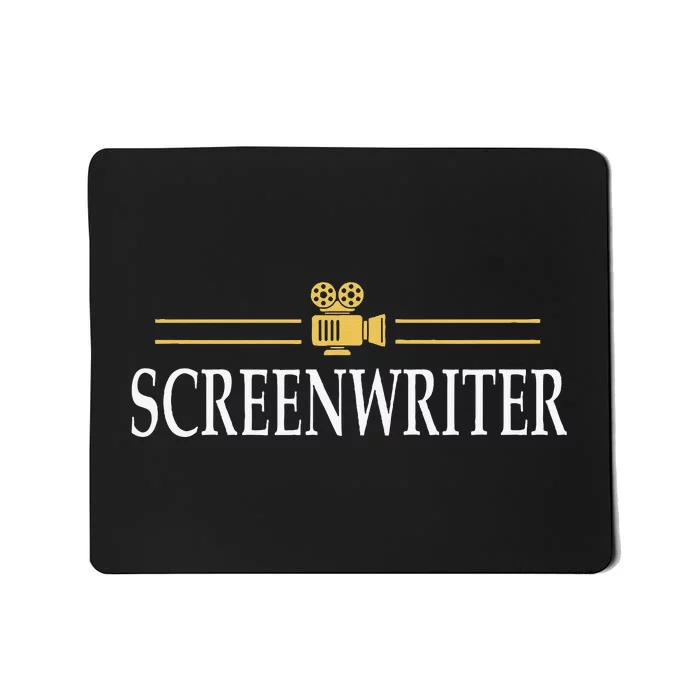 Screenwriter Filmcrew Filmmaker Mousepad