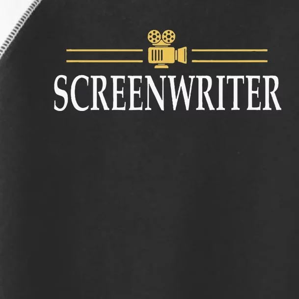 Screenwriter Filmcrew Filmmaker Toddler Fine Jersey T-Shirt