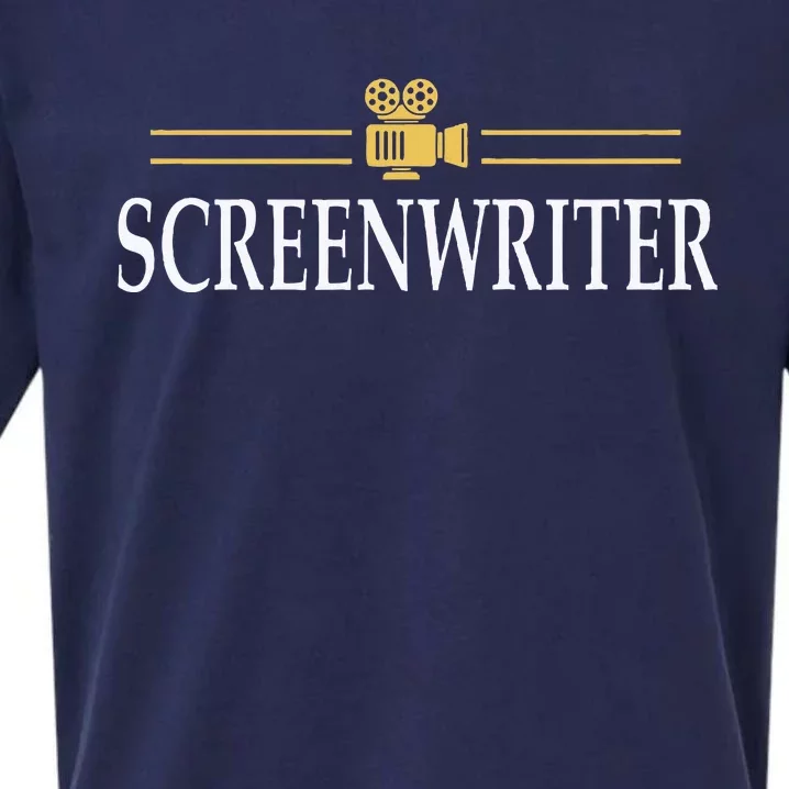 Screenwriter Filmcrew Filmmaker Sueded Cloud Jersey T-Shirt