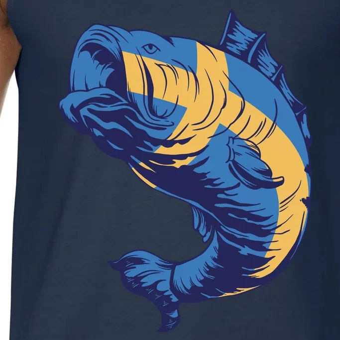 Swedish Flag Fish Comfort Colors® Tank Top