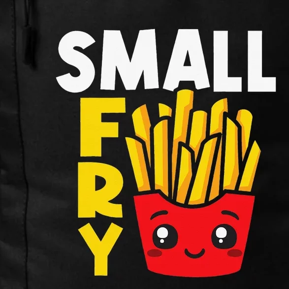 Small Fry French Fries Eater Fast Food Chips Lover Potato Daily Commute Backpack