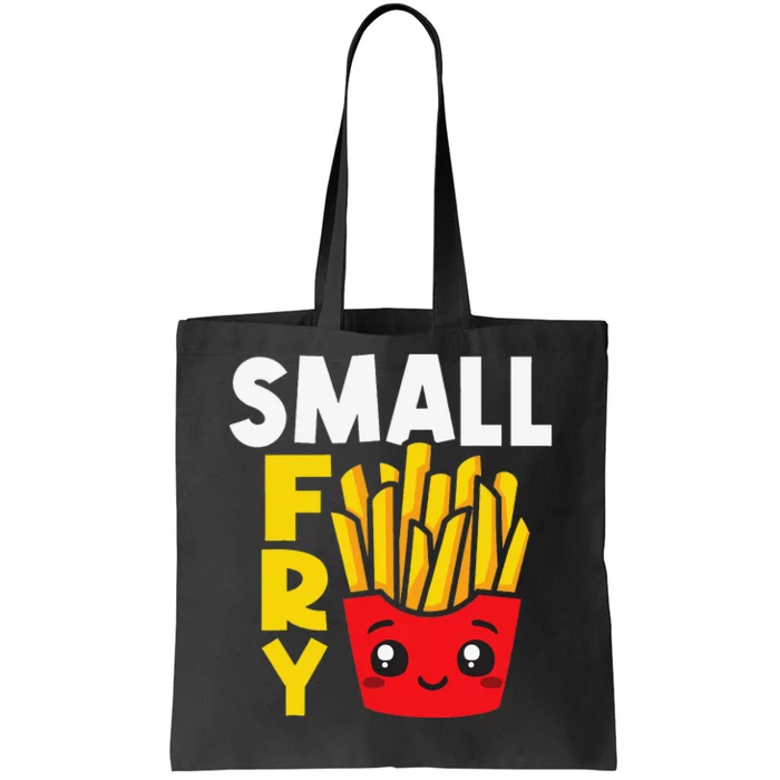 Small Fry French Fries Eater Fast Food Chips Lover Potato Tote Bag