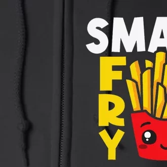 Small Fry French Fries Eater Fast Food Chips Lover Potato Full Zip Hoodie