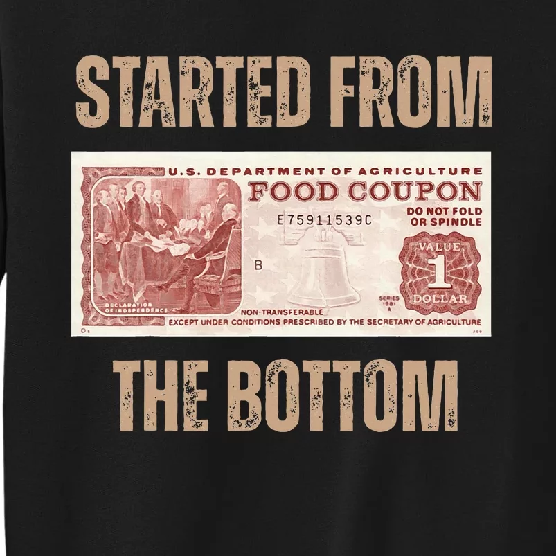 Started From Food Stamp Amounts In Each State The Bottom Sweatshirt