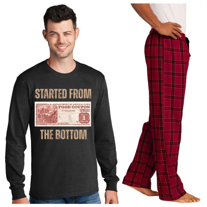 Started From Food Stamp Amounts In Each State The Bottom Long Sleeve Pajama Set