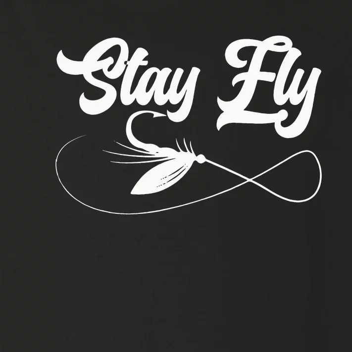 Stay Fly Fishing Fisher Fish Catcher Fisherman Toddler Long Sleeve Shirt