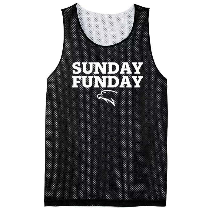 Sunday Funday Funny Sunday Funday Mesh Reversible Basketball Jersey Tank