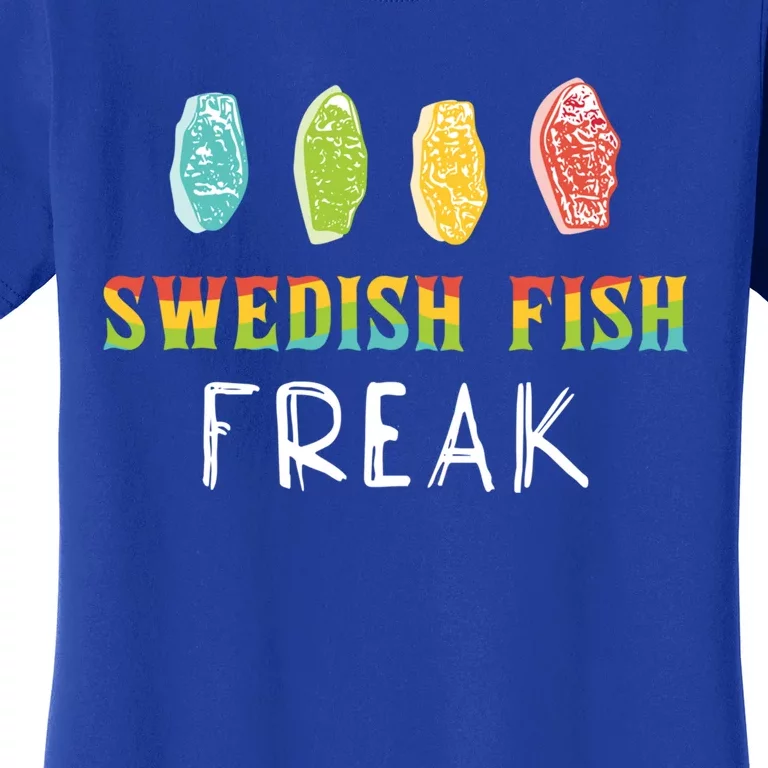 Swedish Fish Freak In The Wild Funny Idea Funny Gift Women's T-Shirt