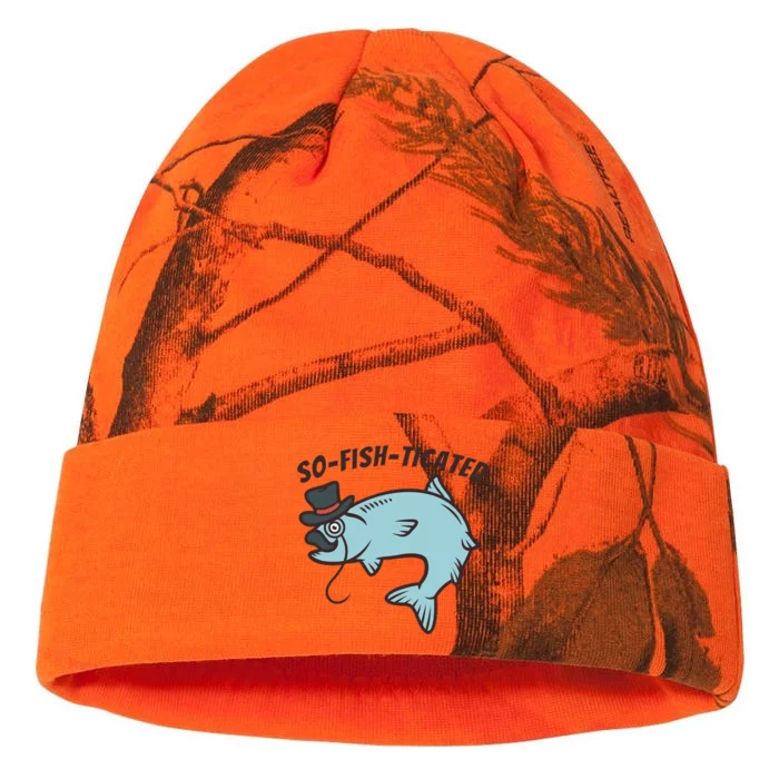 Suffocated Funny Fish Kati - 12in Camo Beanie