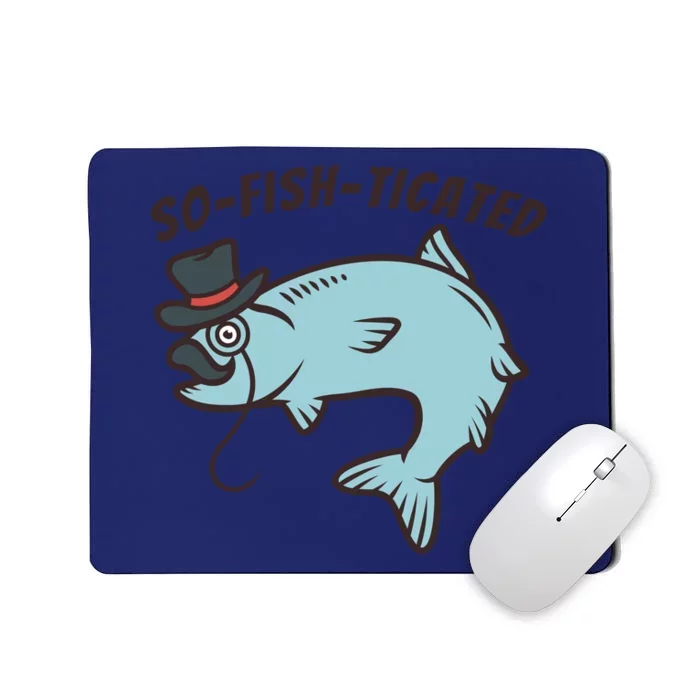 Suffocated Funny Fish Mousepad