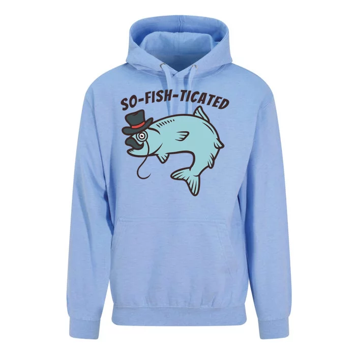 Suffocated Funny Fish Unisex Surf Hoodie