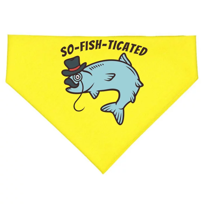 Suffocated Funny Fish USA-Made Doggie Bandana