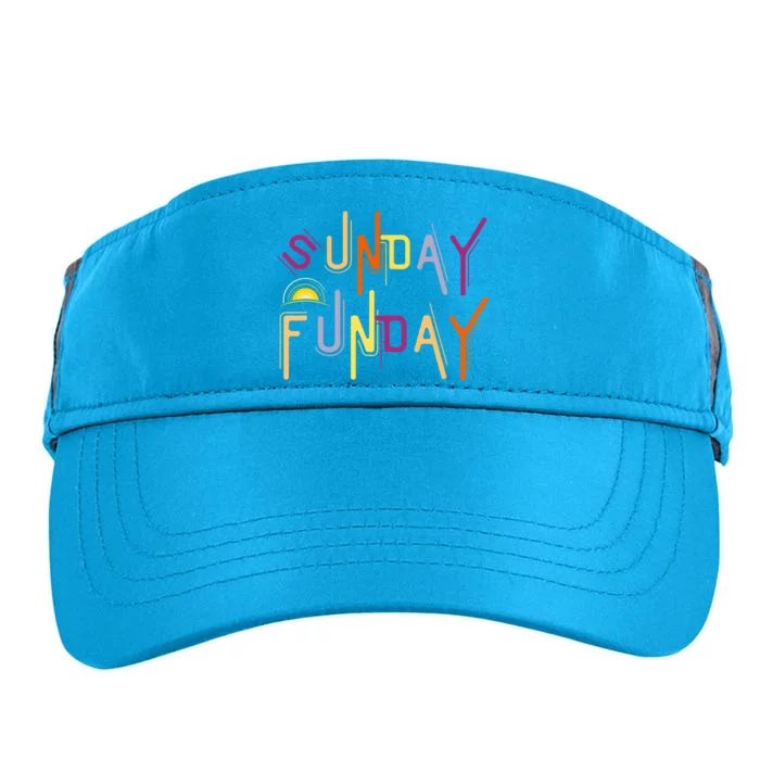 Sunday Funday - Funny Drinking Adult Drive Performance Visor