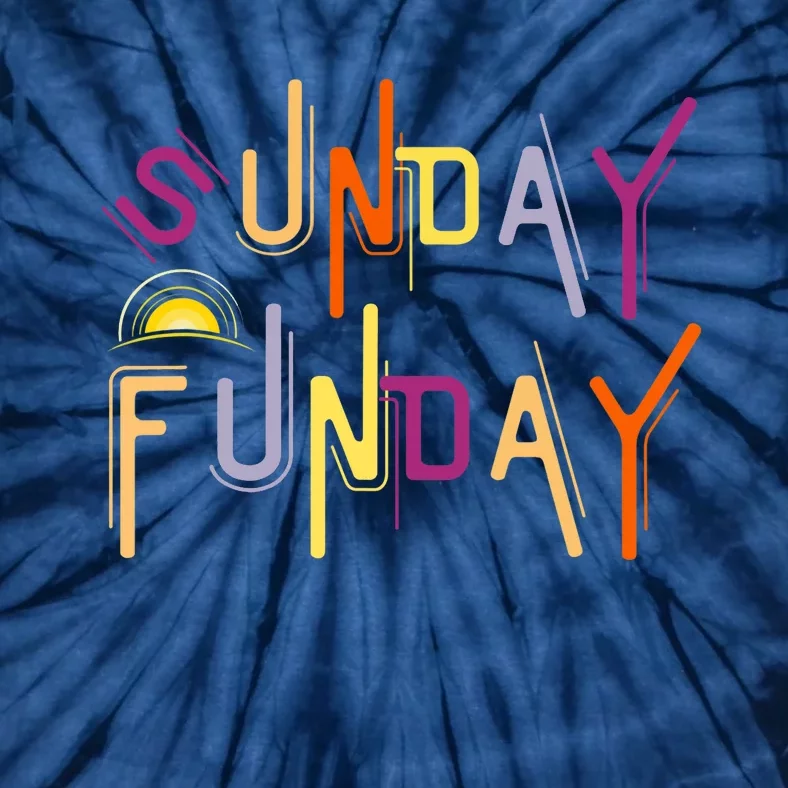 Sunday Funday - Funny Drinking Tie-Dye T-Shirt