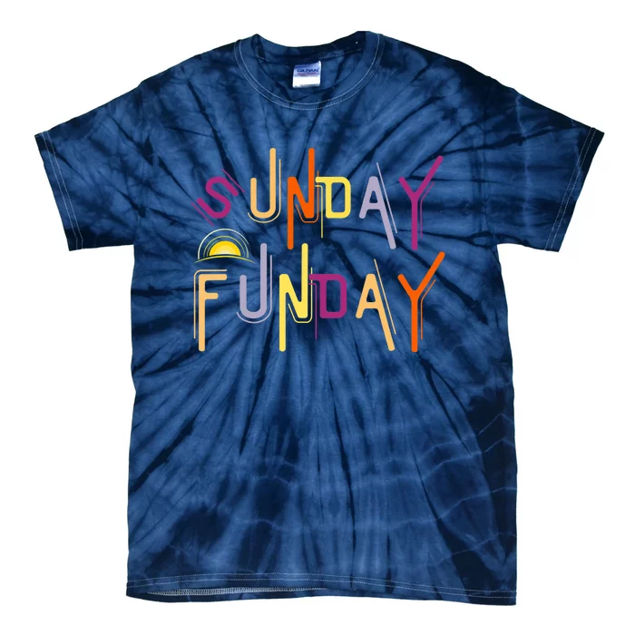 Sunday Funday - Funny Drinking Tie-Dye T-Shirt