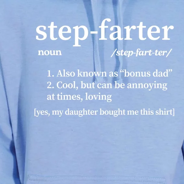 Step Farter Funny Definition Unisex Surf Hoodie