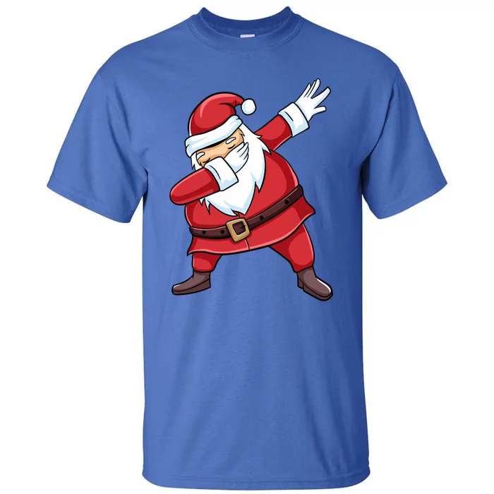 Squad Friends Funny Xmas Costume Christmas Dabbing Santa Funny Gift Tall T-Shirt