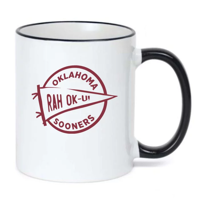 Sooners Fanatics Football Fan Black Color Changing Mug