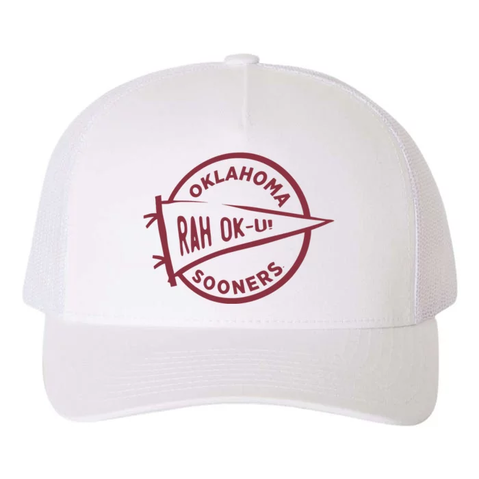 Sooners Fanatics Football Fan Yupoong Adult 5-Panel Trucker Hat