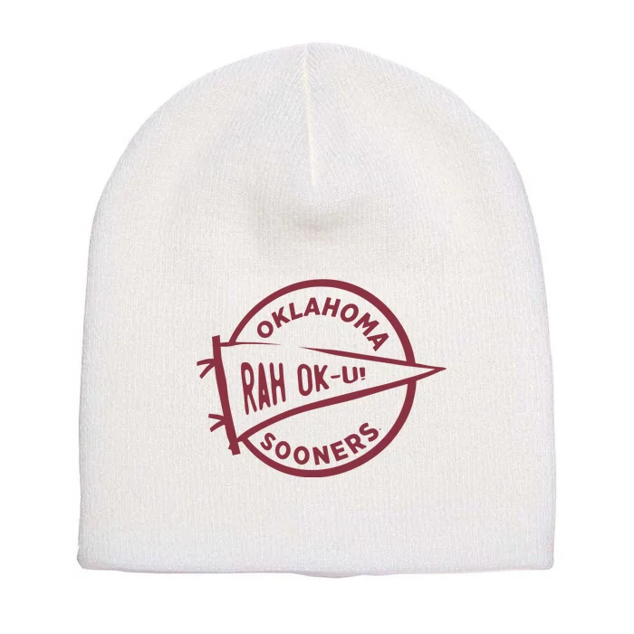 Sooners Fanatics Football Fan Short Acrylic Beanie