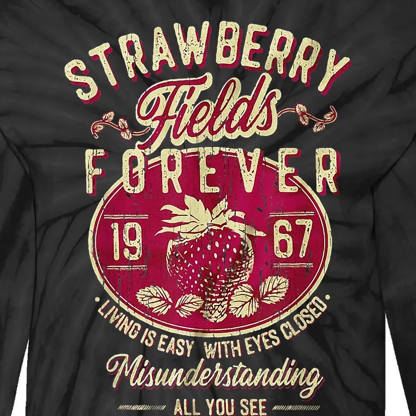 Strawberry Fields Forever Strawberry Fields Tie-Dye Long Sleeve Shirt