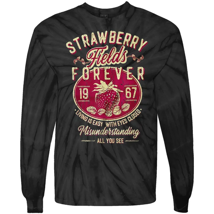 Strawberry Fields Forever Strawberry Fields Tie-Dye Long Sleeve Shirt