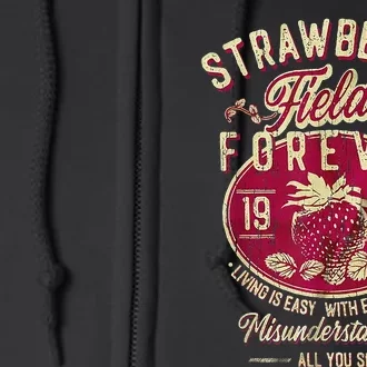 Strawberry Fields Forever Strawberry Fields Full Zip Hoodie