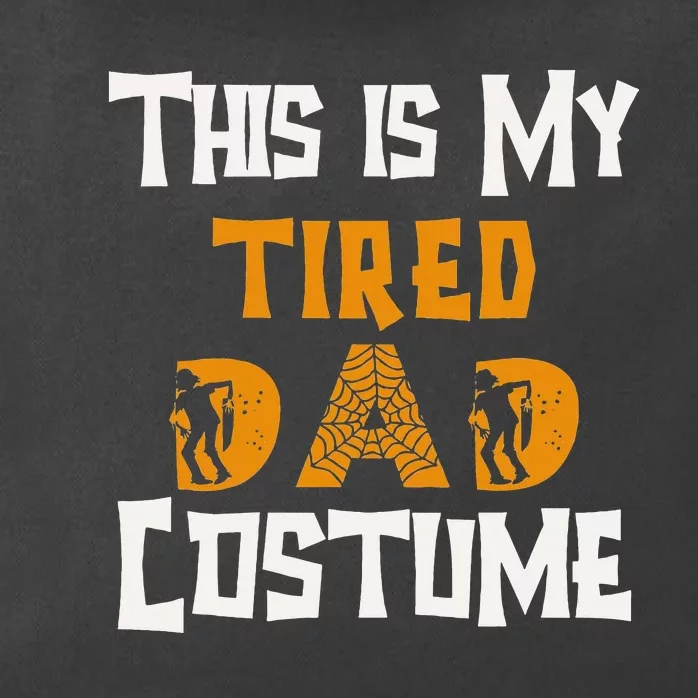 Spooky Family Fun My Dad's Halloween Costume Zip Tote Bag