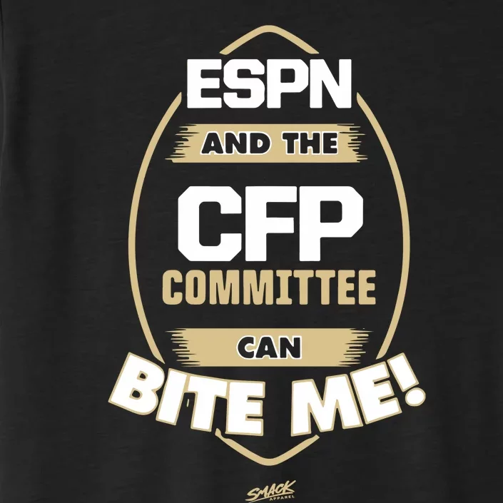 Smack Florida Football Espn And The Cfp Committee Can Bite Me ChromaSoft Performance T-Shirt