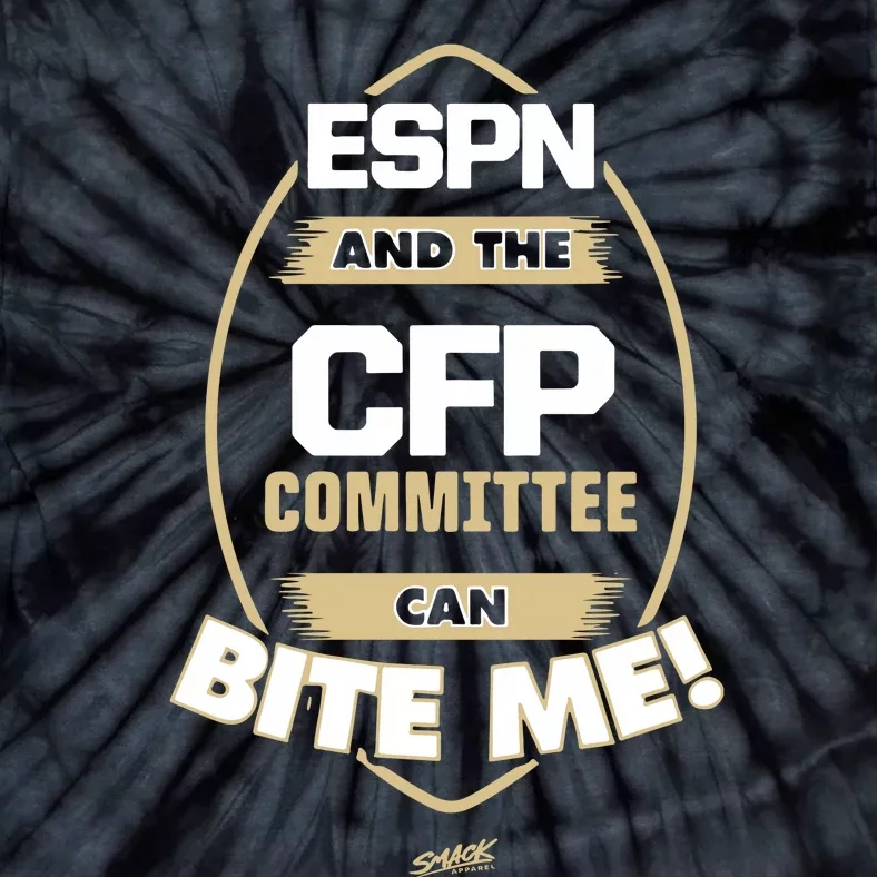 Smack Florida Football Espn And The Cfp Committee Can Bite Me Tie-Dye T-Shirt