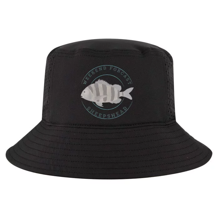 Sheepshead Fishing Fisherman Design Cool Comfort Performance Bucket Hat