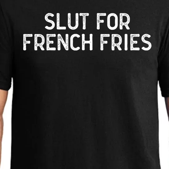 Slut For French Fries Pajama Set