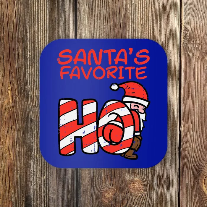 Santas Favorite Funny Naughty Adult Christmas Xmas Coaster