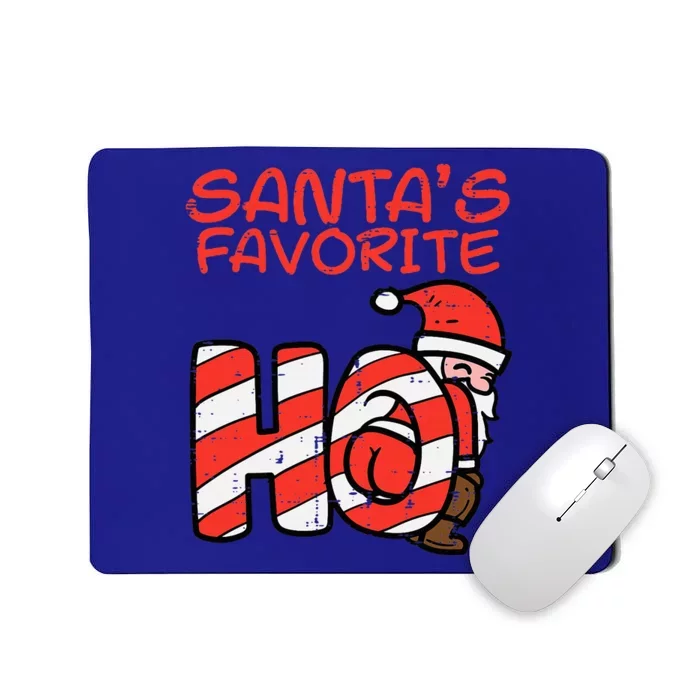 Santas Favorite Funny Naughty Adult Christmas Xmas Mousepad