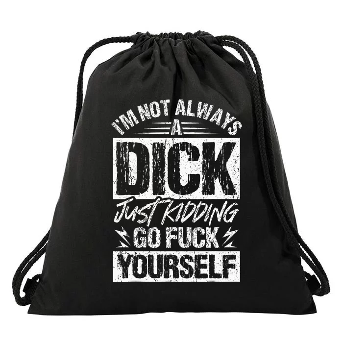 Sarcastic For Funny Sacastic Drawstring Bag