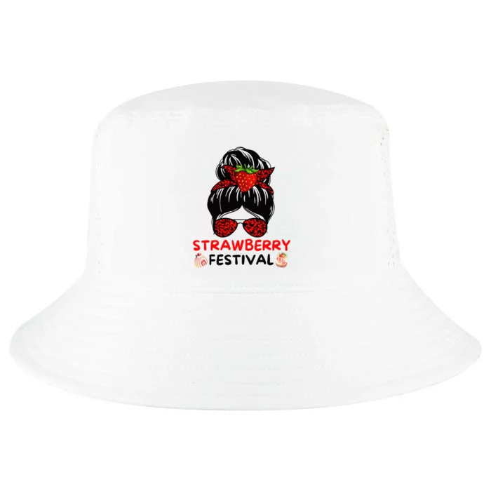 Strawberry Festival Fruit Lover Mom Cool Comfort Performance Bucket Hat