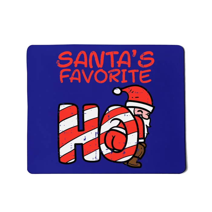 Santas Favorite Funny Naughty Adult Christmas Xmas Mousepad