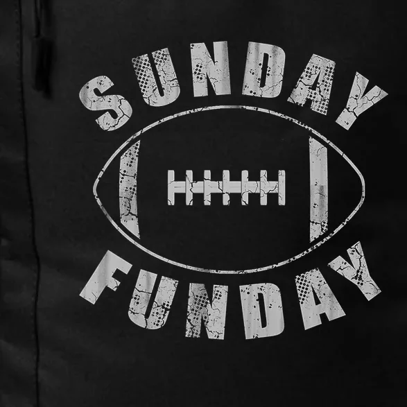 Sunday Funday Football Sports Daily Commute Backpack