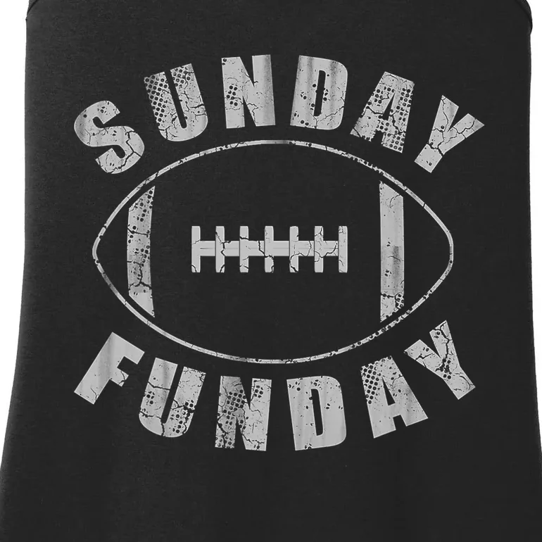 Sunday Funday Football Sports Ladies Essential Tank