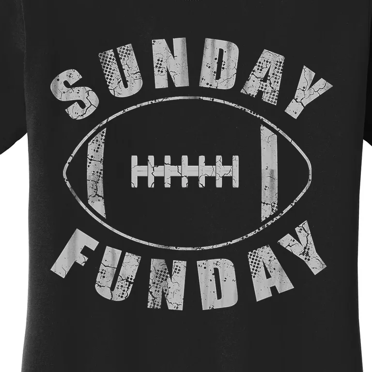 Sunday Funday Football Sports Women's T-Shirt