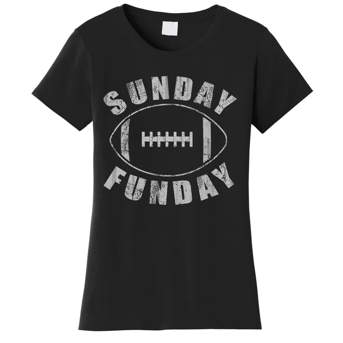 Sunday Funday Football Sports Women's T-Shirt