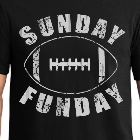 Sunday Funday Football Sports Pajama Set